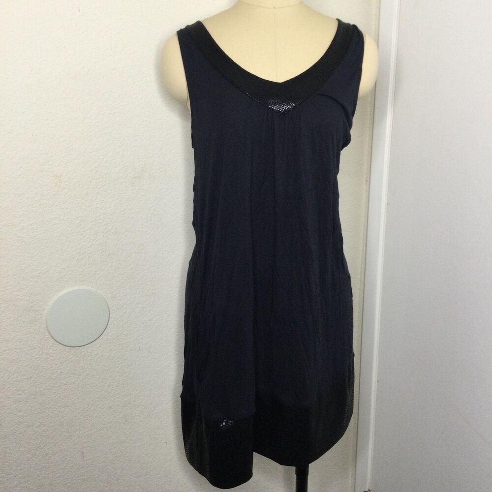Express Blue Dress w/side pockets